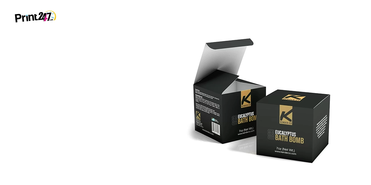 Attractive CBD bath bomb packaging for a memorable customer experience